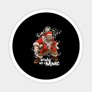 Roleplaying Humor Santa Claus Christmas Meme Funny RPG Mimic Magnet